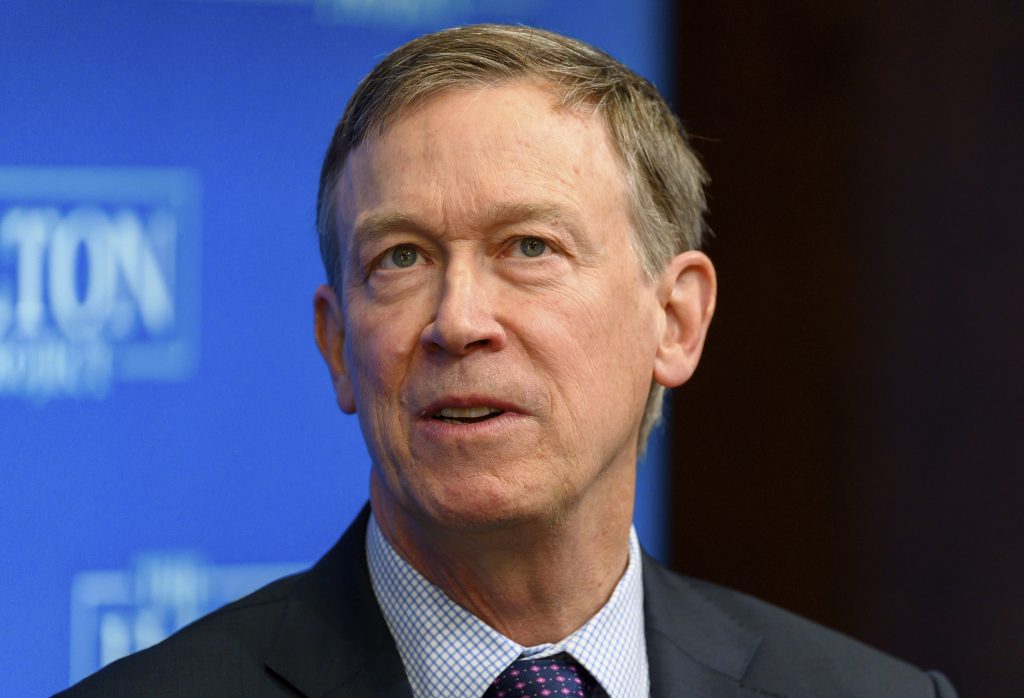 Brookings event – Expanding Opportunities through Evidence-Based Policymaking John Hickenlooper, Former Governor, The State of Colorado, speaking at a forum on