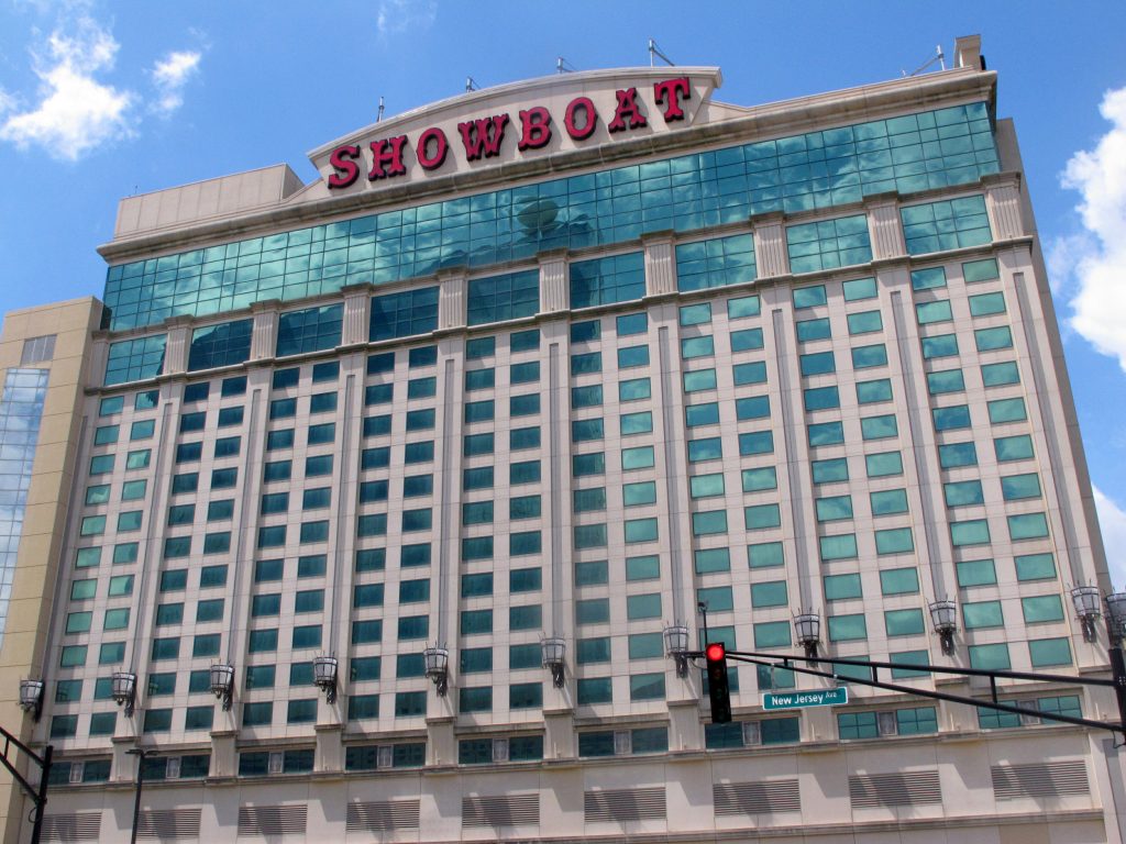 Showboat-Gambling This June 8, 2016 photo shows the exterior of the Showboat hotel in Atlantic City, N.J. (Wayne Parry/AP Photo)