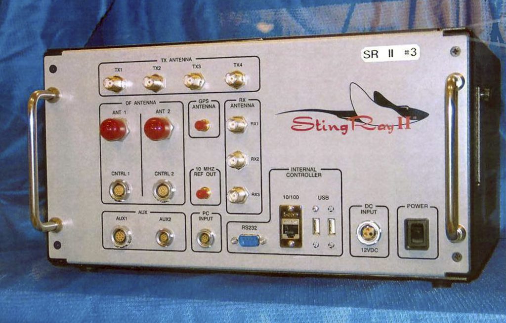 Trump Lawyer-Investigation-Technology This undated file photo provided by the U.S. Patent and Trademark Office shows the StingRay II, a cellular site simulator used for surveillance purposes manufactured by Harris Corporation, of Melbourne, Fla. Search warrant documents released Tuesday, March 19, 2019, revealed that the FBI used highly secretive and controversial cellphone sweeping technology similar to that of Sting Ray to zero-in on Michael Cohen, President Donald Trump's former personal attorney, when agents raided his New York City home, hotel room and office. (U.S. Patent and Trademark Office via AP, File)