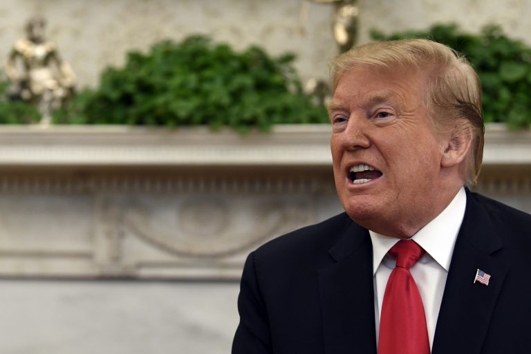 President Donald Trump said the release of special counsel Robert Mueller's full report 