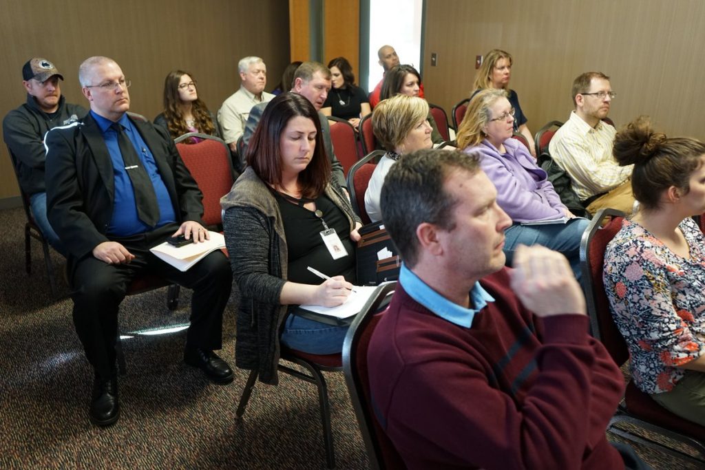 D1uVNBZXgAATzyr A school safety symposium held in Indiana, Pa. last week drew nearly 600 educators, superintendents, school resource officers, state police, and community members from around the state. (Courtesy of the Indiana Area School District)