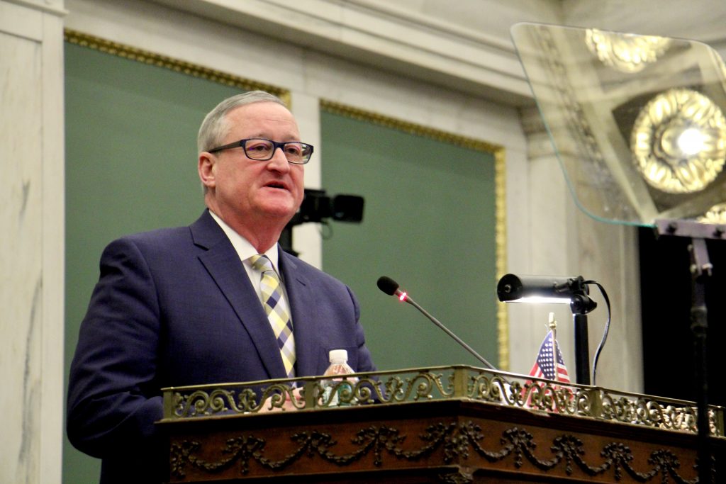 Image uploaded from iOS(1) Mayor Jim Kenney (Emma Lee/WHYY)