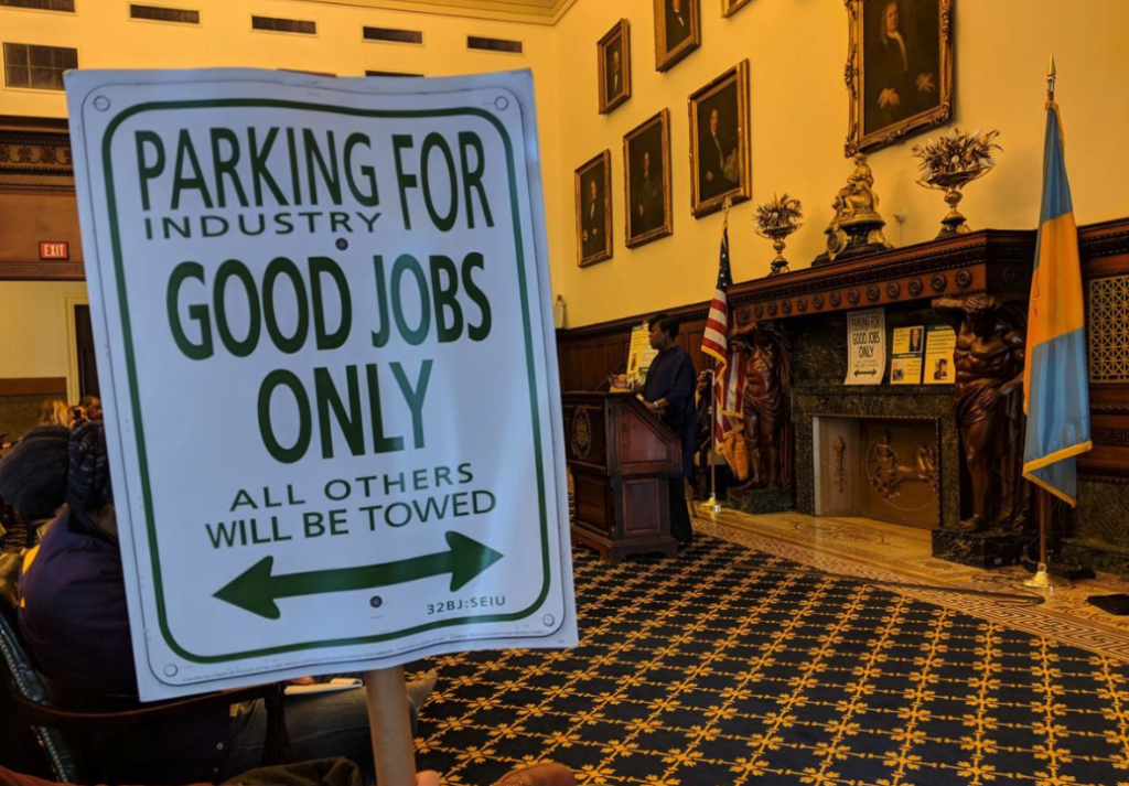 Screen Shot 2019-03-20 at 10.49.17 AM The private parking industry had revenue estimated at $453 million in 218, according to a report evaluating that business sector. (Michael D'Onofrio/The Philadelphia Tribune)