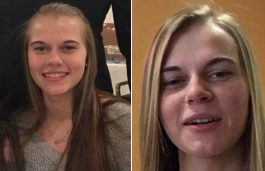 Screen Shot 2019-03-25 at 9.55.45 AM Undated images of Ashley Combs, 17, of Toms River. (Images courtesy of family attorney Jef Henninger)