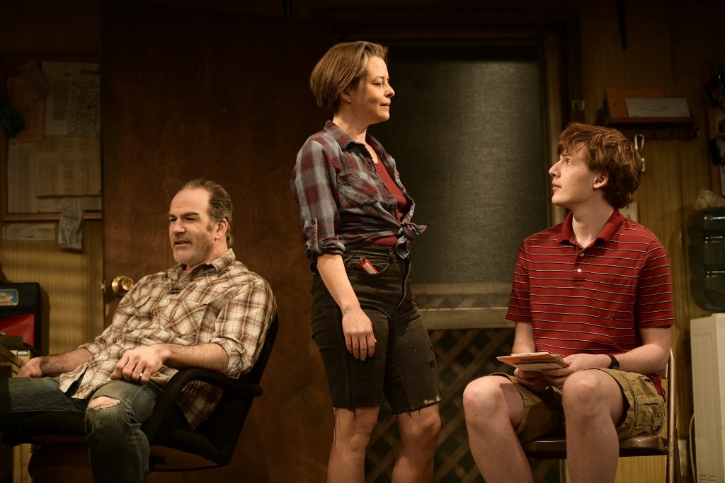 Steven Rishard, Suli Holum, and PJ Barth in THE FEW. Photo by Alex Medvick Steven Rishard (left), Suli Holum and PJ Barth in Theatre Horizon's production of