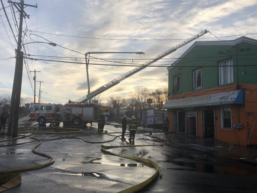 a-fire-broke-out-at-a-fairhill-auto-body-shop-on-monday.original This Fairhill auto shop had racked up multiple safety and permit violations before a fire ripped through it on Monday.