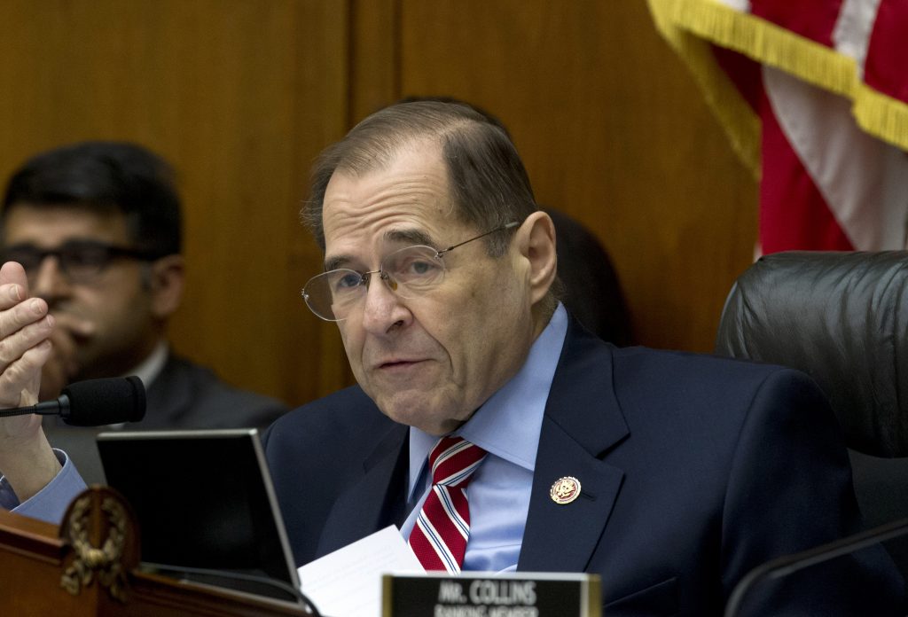 House Judiciary Committee Chairman Rep. Jerrold Nadler D-N.Y., sent out 81 document requests to individuals, business entities and agencies related to President Trump for a far-reaching investigation. House Judiciary Committee Chairman Rep. Jerrold Nadler D-N.Y., sent out 81 document requests to individuals, business entities and agencies related to President Trump for a far-reaching investigation. (Jose Luis Magana/AP Photo)
