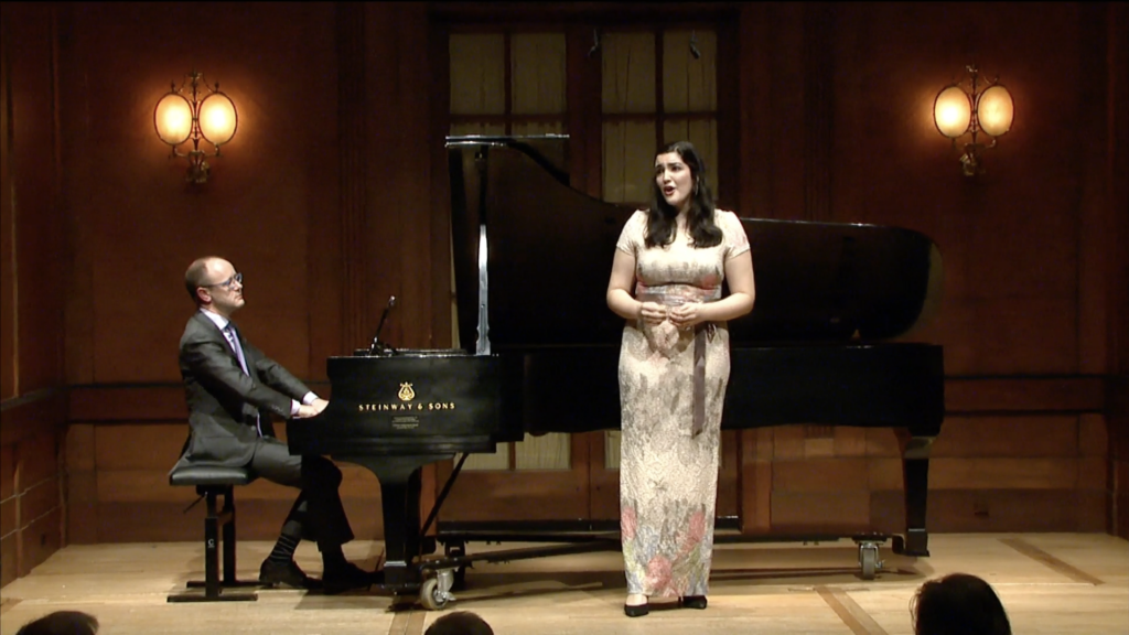 curtis20190331 Sophia Fiuza Hunt, mezzo-soprano; Grant Loehnig, piano