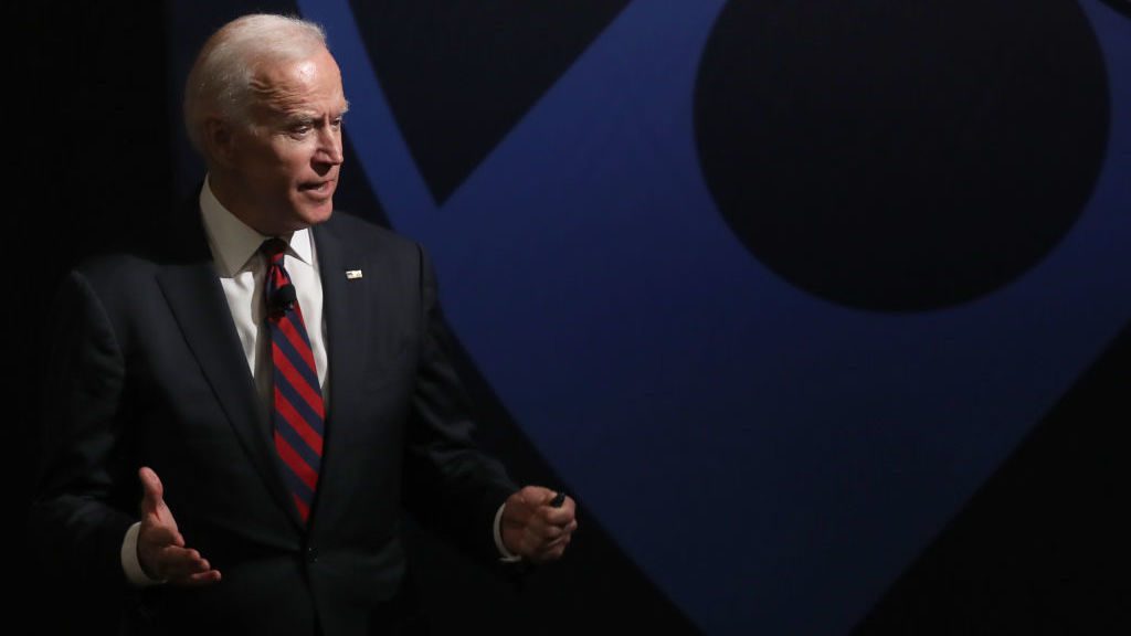 Former Vice President Joe Biden has yet to announce whether he will run for president in 2020, but this past week may indicate an opening in the field. (Win McNamee/Getty Images)