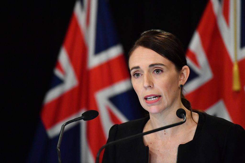 New Zealand Prime Minister Jacinda Ardern addresses the media on March 16 in Wellington, New Zealand. Ardern said she would seek a change in her country’s gun laws after after at least one man opened fire during afternoon prayers Friday and killed at least 49 people at two mosques in Christchurch. New Zealand Prime Minister Jacinda Ardern addresses the media on March 16 in Wellington, New Zealand. Ardern said she would seek a change in her country's gun laws after after at least one man opened fire during afternoon prayers Friday and killed at least 49 people at two mosques in Christchurch. (Mark Tantrum/Getty Image)