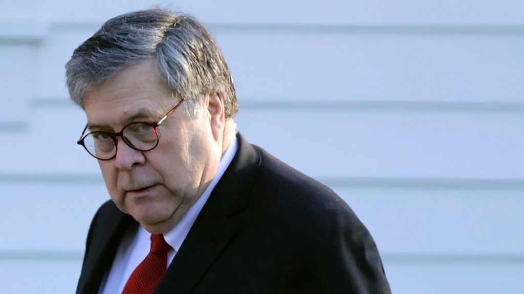 Attorney General William Barr says he is working to prepare Robert Mueller's Russia investigation report to be released to the public, with redactions. (Chip Somodevilla/Getty Images)