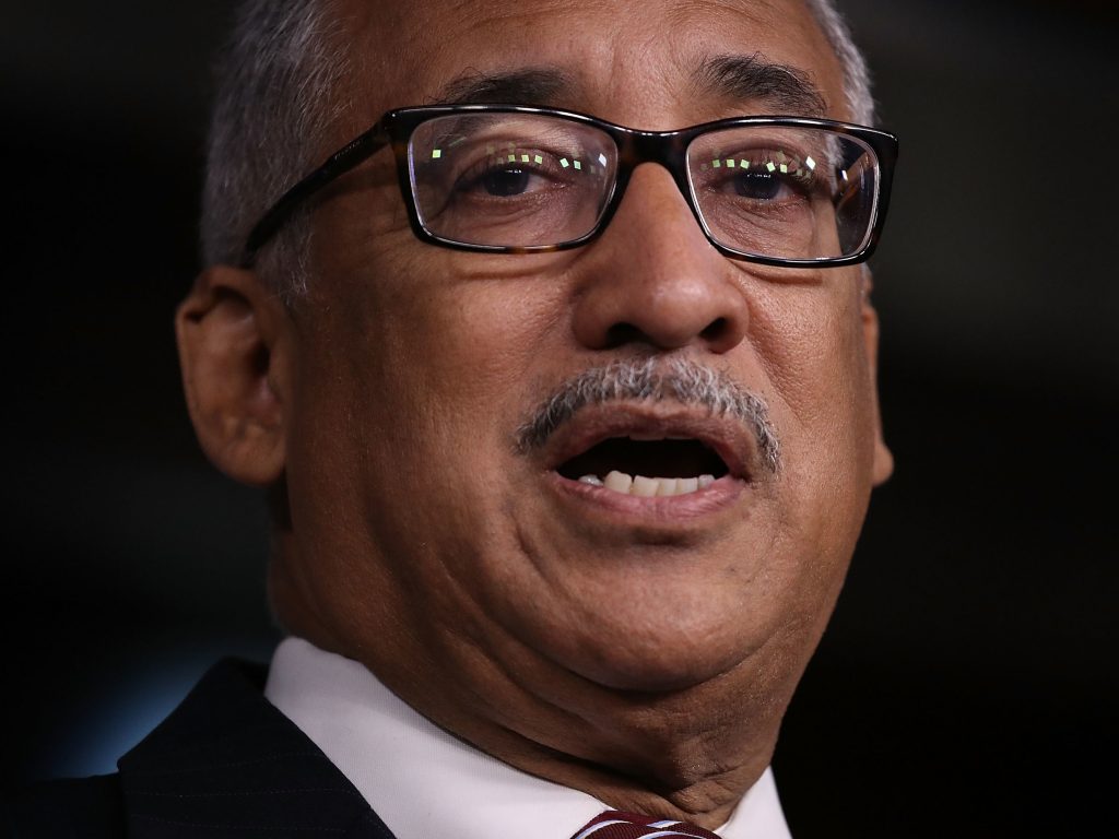 House Labor Chairman Bobby Scott, D-Va., has shepherded through his committee a bill that would gradually raise the federal minimum wage to $15 from $7.25 by 2024. (Joe Raedle/Getty Images)