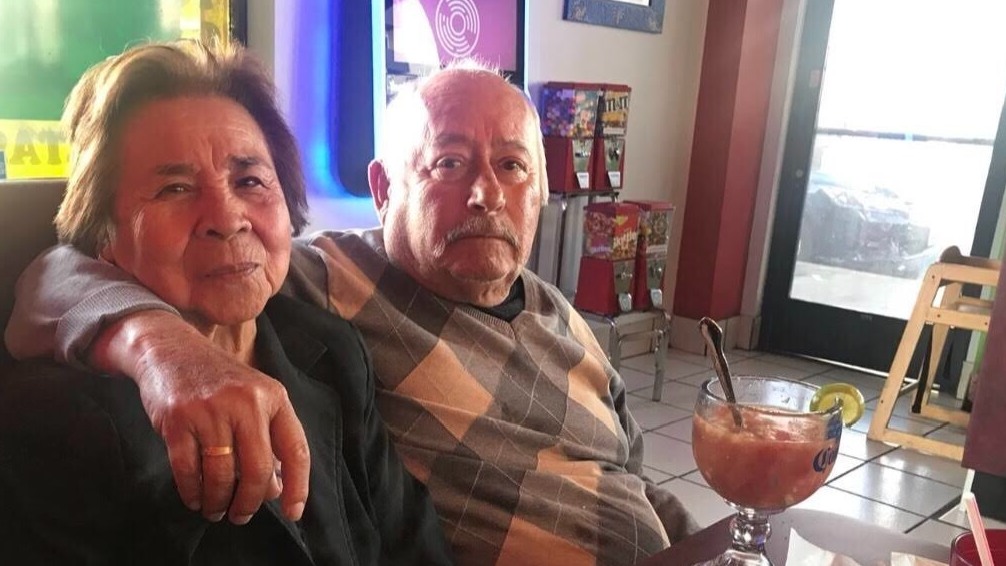 María de Jesús Caro Villa, 82, and Albano Villa, 83, are being cared for by their granddaughter, Nitzia Chama. The AARP says 1 in 4 family caregivers is a millennial. María de Jesús Caro Villa, 82, and Albano Villa, 83, are being cared for by their granddaughter, Nitzia Chama. The AARP says 1 in 4 family caregivers is a millennial. (Nitzia Chama for NPR)