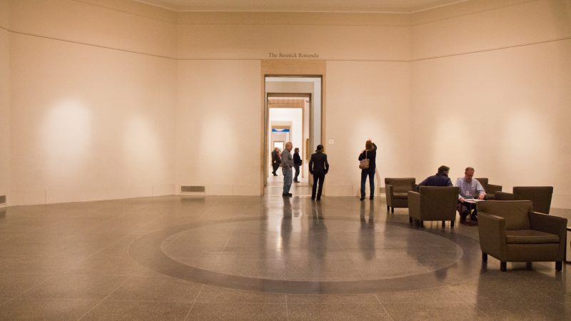 The room that once held popular impressionist works will soon be under renovation. (Kimberly Paynter/WHYY)