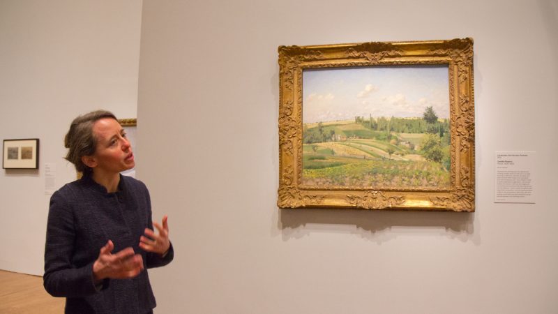 Jennifer Thompson, head of Department of European Paintings at the Philadelphia Museum of Art, talks about impressionism at the “The Impressionist’s Eye