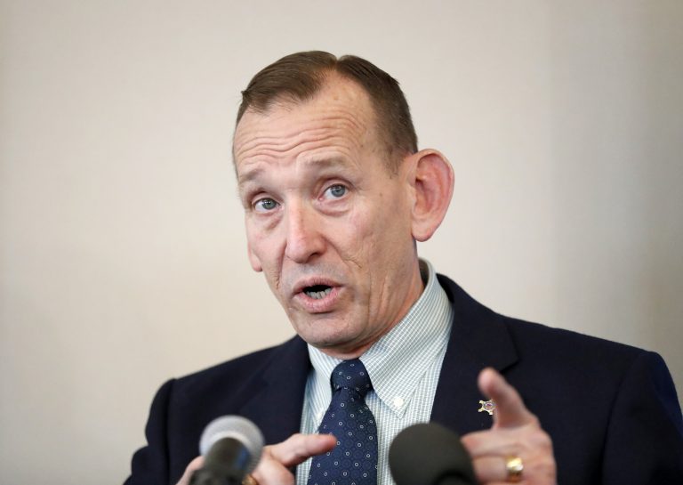 In this Feb. 1, 2018 file photo, Director of the United States Secret Service, Randolph 