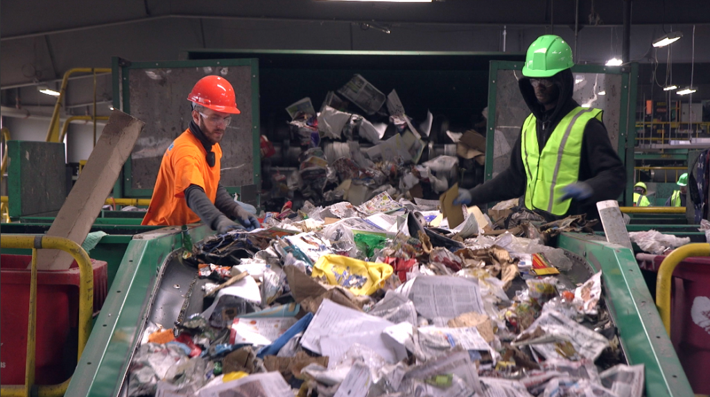 Screen Shot 2019-04-19 at 3.46.33 PM Recycling at J.P. Mascaro & Sons in Birdsboro, Pa. (Kimberly Paynter/WHYY)