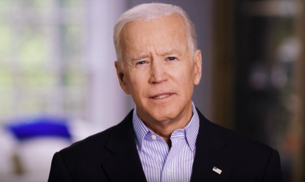 Screen Shot 2019-04-25 at 6.20.39 AM Joe Biden in his campaign announcement video