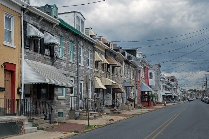 A look at the 1200 block of Cotton Street in Reading, Pennsylvania. (Matt Smith for Keystone Crossroads)