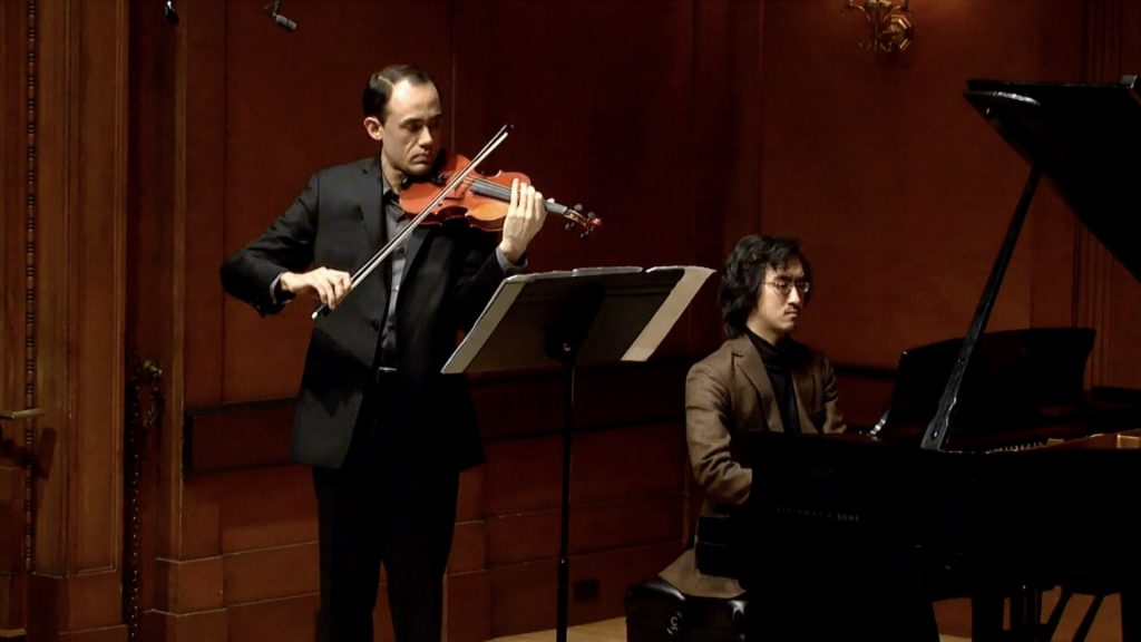 Violinist Brandon Garbot