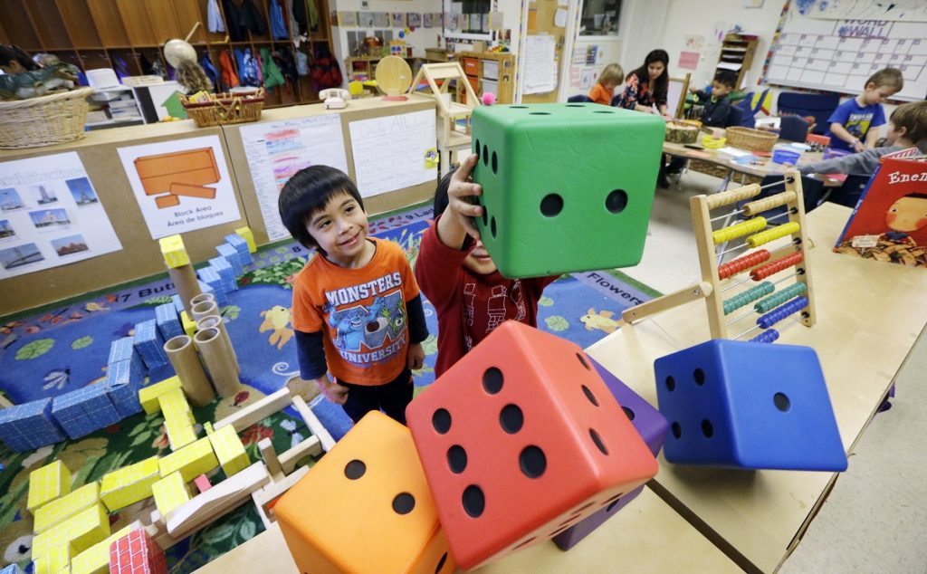 Preschool Child Care Costs (AP Photo/Elaine Thompson, File)