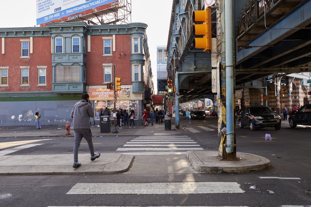 Outside Allegheny Station in the Kensington section of Philadelphia. The neighborhood is home to open-air drug markets. Its residents have mixed feelings about the idea of a safe injection site. Outside Allegheny Station in the Kensington section of Philadelphia. (Natalie Piserchio for NPR)