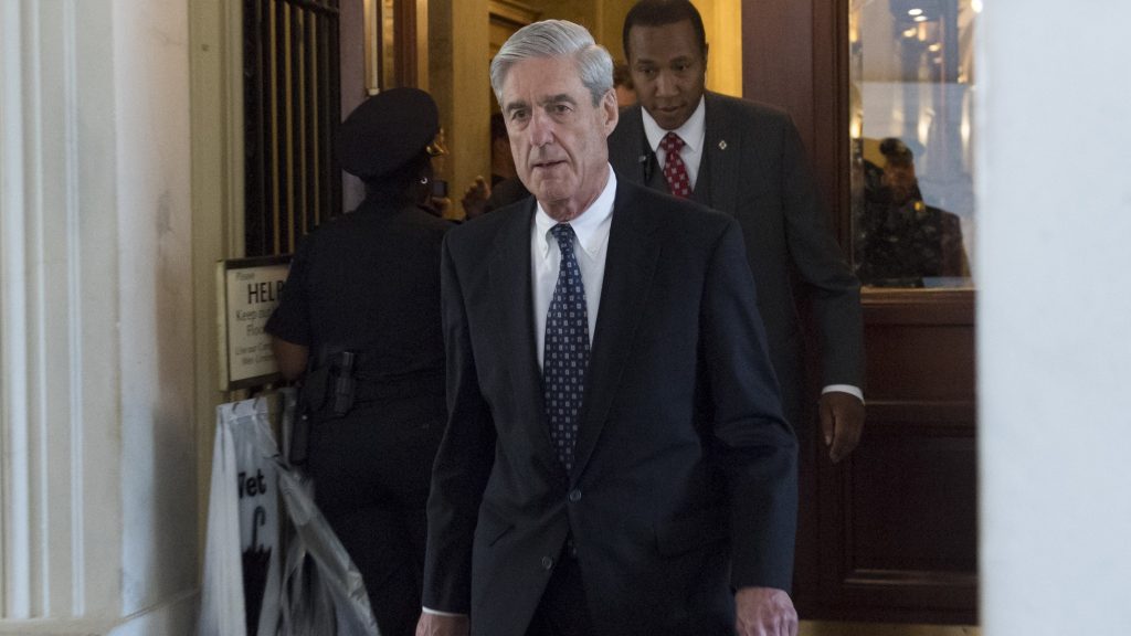 Special counsel Robert Mueller leaves following a meeting with members of the Senate Judiciary Committee at the Capitol in Washington, D.C., on June 21, 2017. Special counsel Robert Mueller leaves following a meeting with members of the Senate Judiciary Committee at the Capitol in Washington, D.C., on June 21, 2017. (AFP Contributor/AFP/Getty Images)