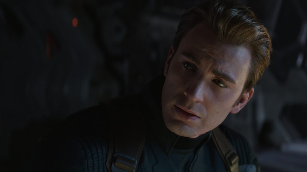 Chris Evans as Captain America in Avengers: Endgame. And yes, Cap, these are apparently the real numbers. Chris Evans as Captain America in Avengers: Endgame. And yes, Cap, these are apparently the real numbers. (Film Frame/Marvel Studios)