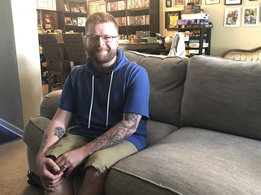 Peter Nunn’s parents sent him to conversion therapy when he was 15 years old. Peter Nunn's parents sent him to conversion therapy when he was 15 years old. (Leila Fadel/NPR)