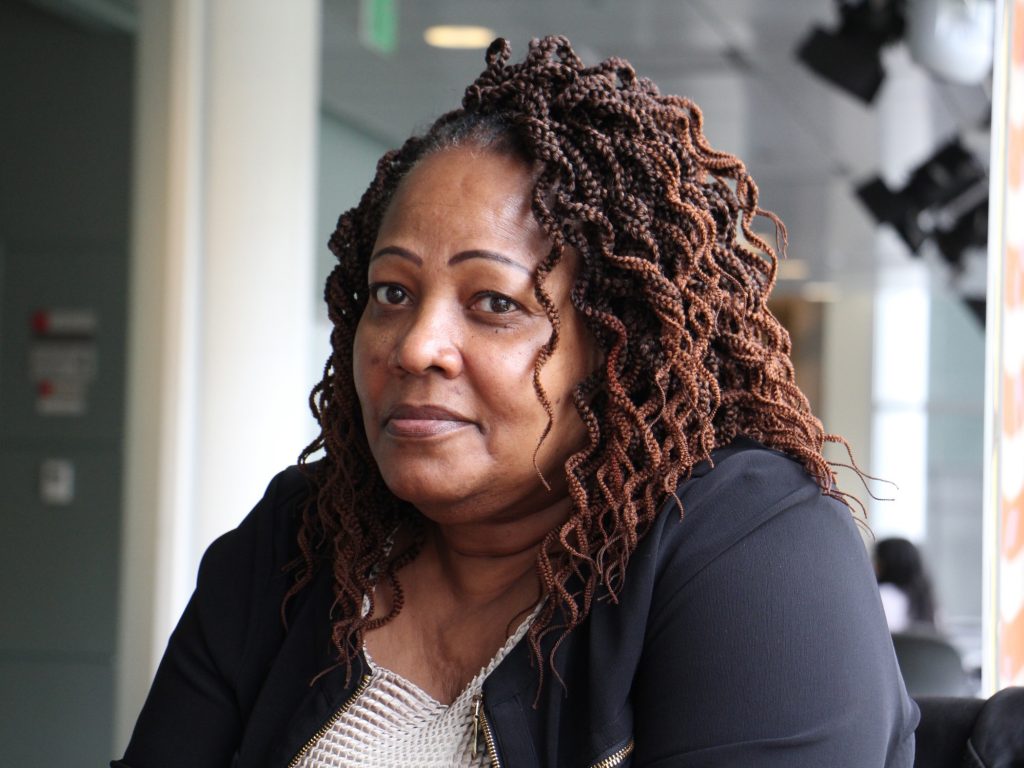 2018 12 20-e lee-rochelle bilal-whyy-candidate for sheriff victor Rochelle Bilal is a candidate for Philadelphia sheriff. (Emma Lee/WHYY)