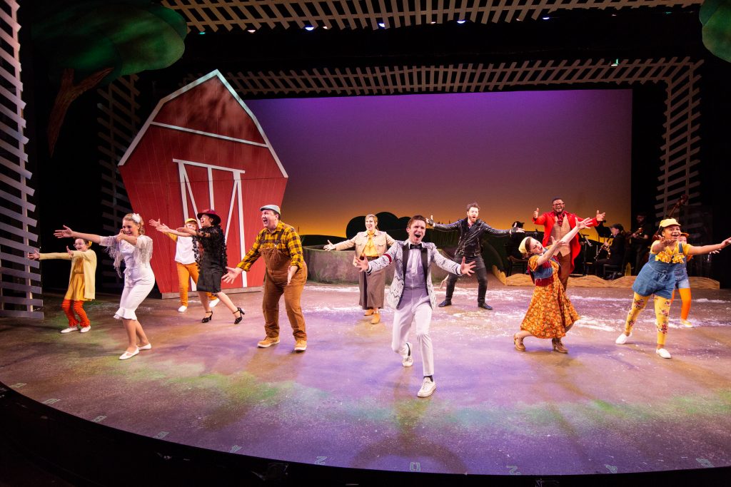 3G6A2837 Delaware Theatre Company's 2019 production of “Honk! The Ugly Duckling Musical.” (Courtesy of Matt Urban)