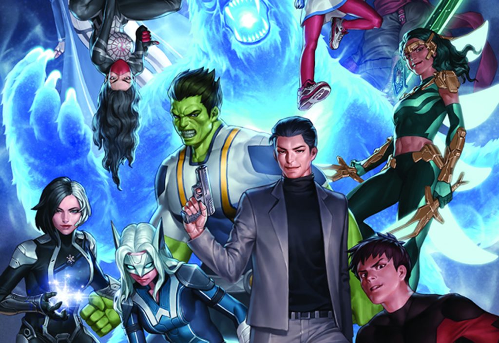 Marvel Asian Superheroes This image provided by Marvel shows the cover of the first issue in