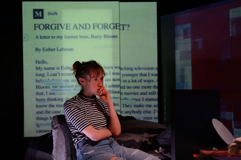 Alison Ormsby as Esther in the Azuka Theatre production of 'Boycott Esther.' (Courtesy of Johanna Austin/austinart.org)