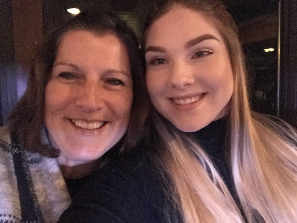 EAEA6A41-BEBC-4798-A336-4420434EBD96 (1) Deanna Rubles (left) and her daughter Sara Romain. Sara's brother Zachary has a substance use disorder. (Courtesy of Deanna Rubles)