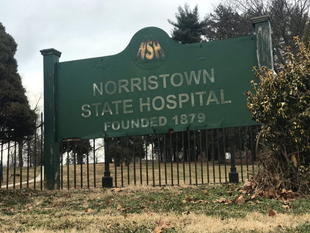Norristown-Sign-2-1920×1440 Plans to close the 128 civil beds at Norristown State Hospital were announced in 2017. (Keira McGuire/PA Post)