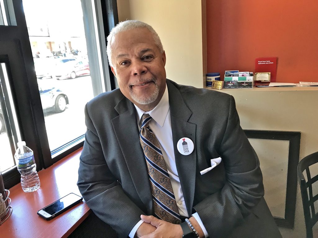 Philadelphia mayoral candidate Anthony Williams. (Jennifer Lynn/WHYY)