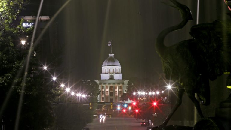 The Alabama Senate has passed an abortion ban that would be one of the most restrictive in the United States. The bill would make it a crime for doctors to perform abortions at any stage of a pregnancy unless a woman's life is threatened or in case of lethal fetal anomaly. (Dave Martin/AP)