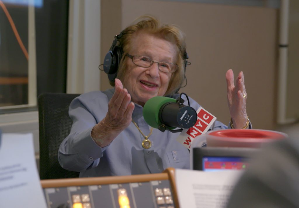 Ask Dr. Ruth chronicles the life of Dr. Ruth Westheimer, a Holocaust survivor who became America’s most famous sex therapist, and transformed the conversation around sexuality. Ask Dr. Ruth chronicles the life of Dr. Ruth Westheimer, a Holocaust survivor who became America's most famous sex therapist, and transformed the conversation around sexuality. (Austin Hargrave/Hulu)