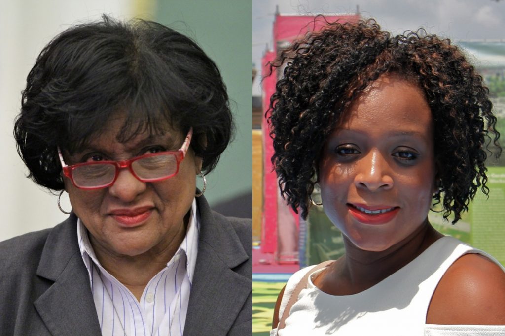 blackwell gauthier Longtime Philadelphia City Councilwoman Jannie Blackwell lost her seat to Jamie Gauthier. (Emma Lee/WHYY)