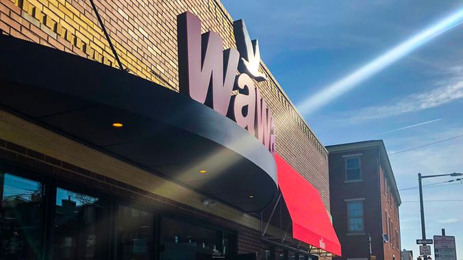 wawa-southstreet-facade One of Wawa's newest Philly stores at 9th and South (Danya Henninger/Billy Penn)