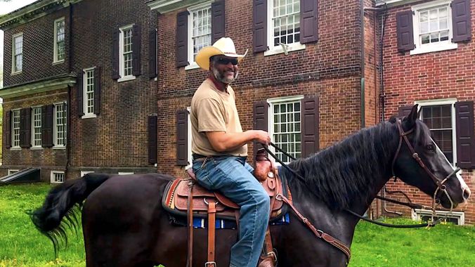 woodfordderby-horses Woodford Mansion welcomes urban horse riders all the time (Courtesy John Sigmund)