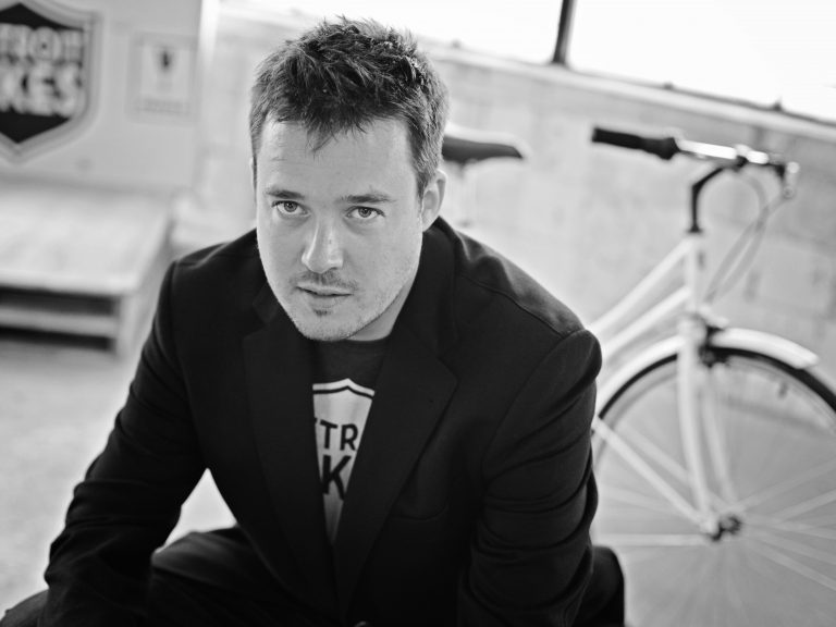 Zakary Pashak started Detroit Bikes when he moved to Detroit in 2011, at a time when the city was reeling. (Courtesy of Melany Hallgren)