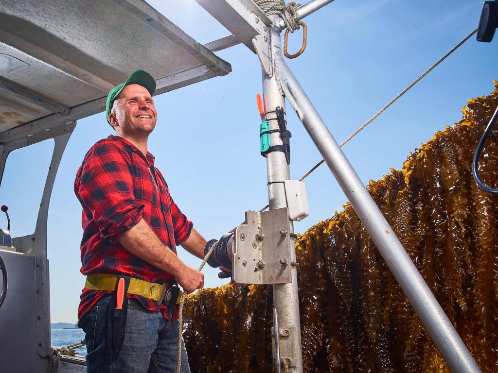Bren Smith is a seaweed farmer and co-founder of GreenWave, a nonprofit that supports and trains ocean farmers. Bren Smith is a seaweed farmer and co-founder of GreenWave, a nonprofit that supports and trains ocean farmers. (Courtesy of GreenWave)