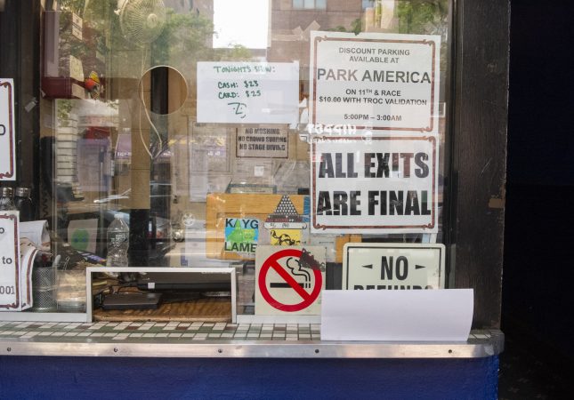 The Troc box office. (Jonathan Wilson for WHYY)