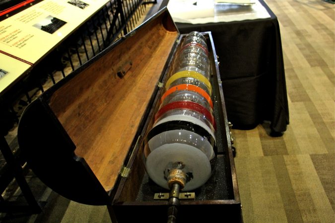 The Franklin Institute collection includes Benjamin Franklin's glass armonica. (Emma Lee/WHYY)