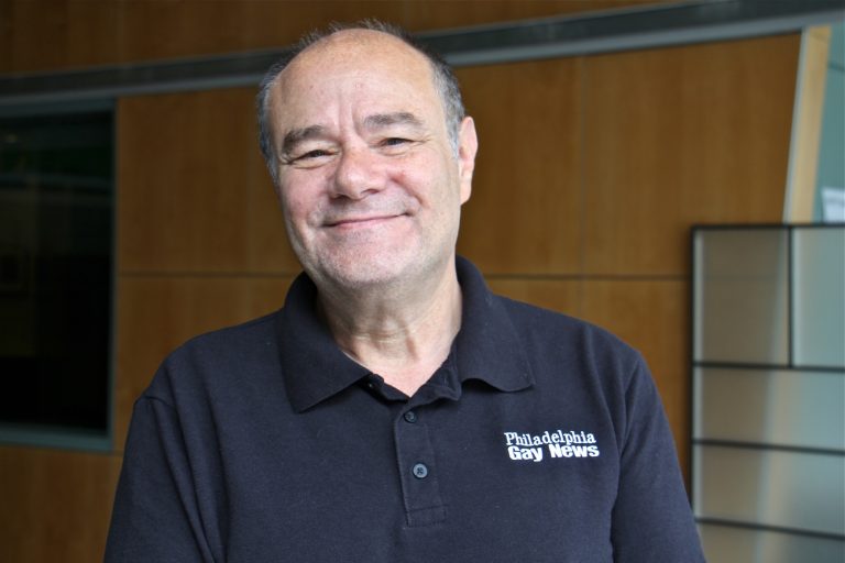Mark Segal, publisher of the Philadelphia Gay News. (Emma Lee/WHYY)