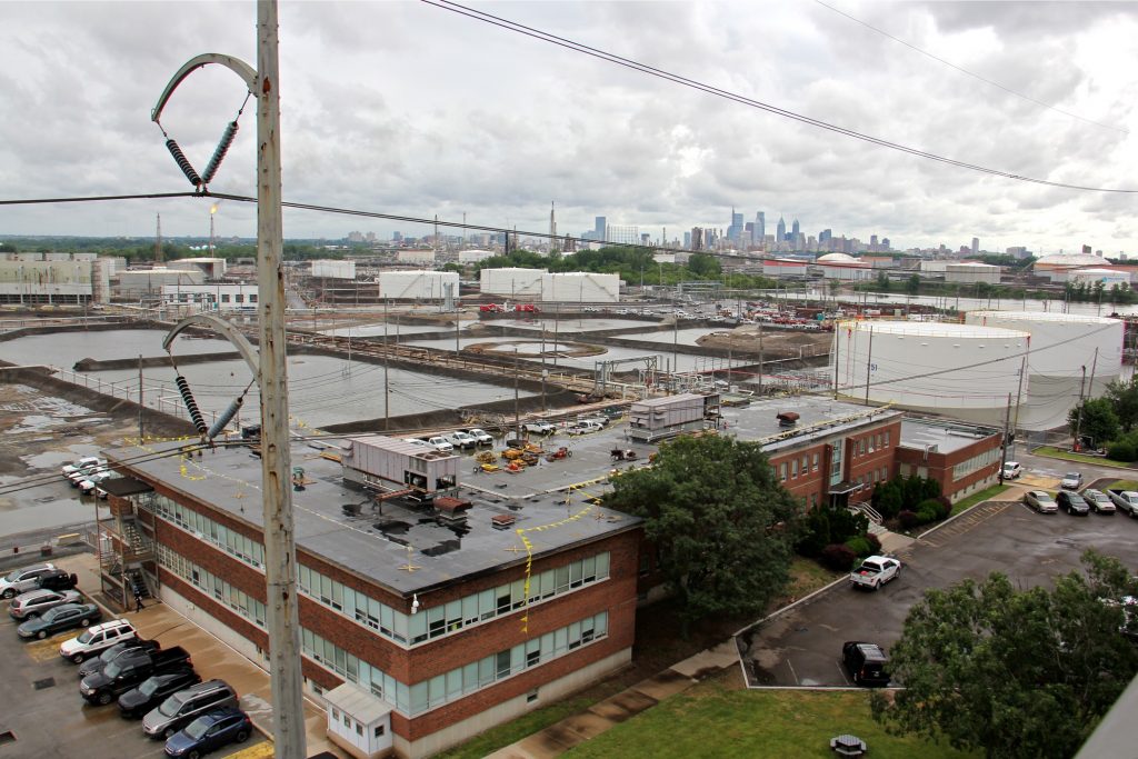 2019 06 21-e lee-philadelphia energy solutions refinery-explosion fire Philadelphia Energy Solutions refinery in South Philadelphia. (Emma Lee/WHYY)