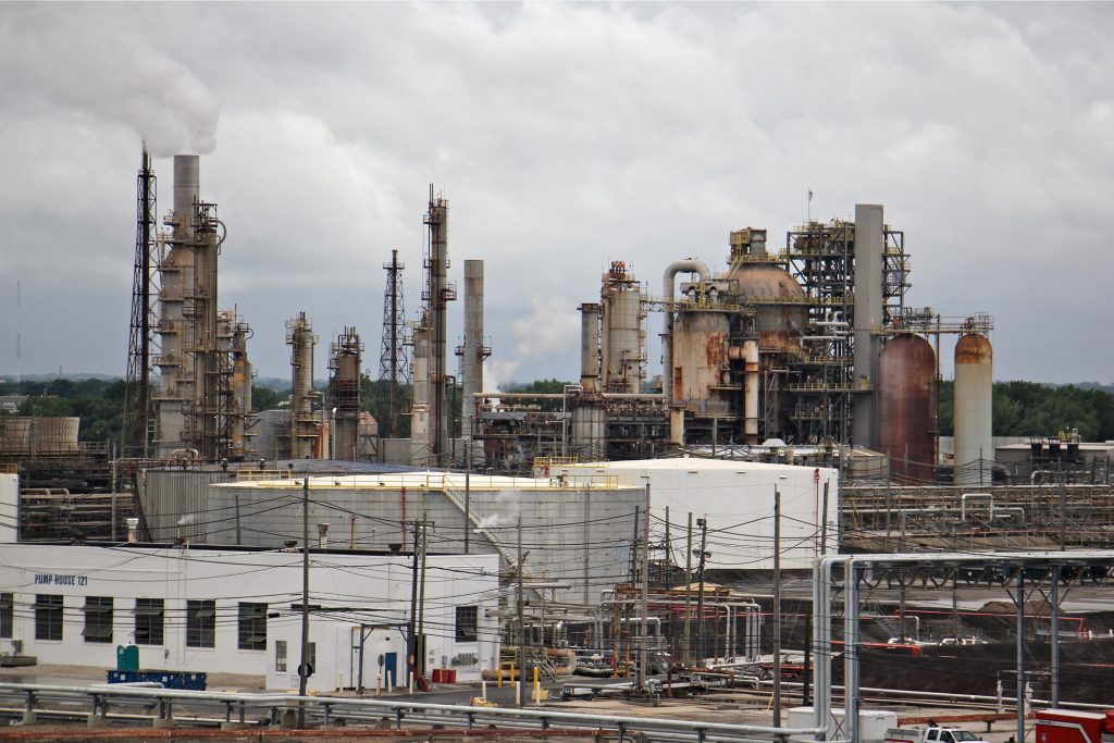 2019 06 21-e lee-philadelphia energy solutions refinery-explosion fire Philadelphia Energy Solutions refinery in South Philadelphia. (Emma Lee/WHYY)