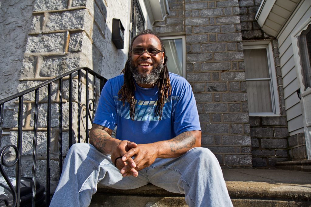 Ralph at his home in West Philadelphia. (Kimberly Paynter/WHYY) Ralph at his home in West Philadelphia. (Kimberly Paynter/WHYY)