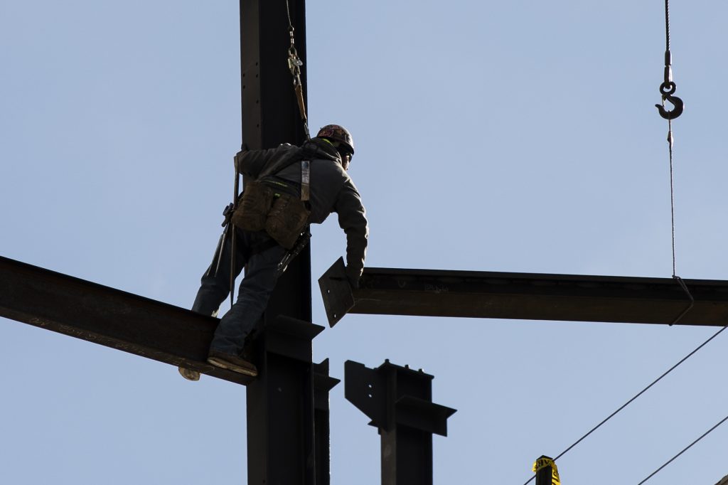 Construction Spending A bill in Pa. requires construction companies to E-Verify new hires’ immigration status. Advocates worry that’ll create a chilling effect. (Matt Rourke/AP Photo)